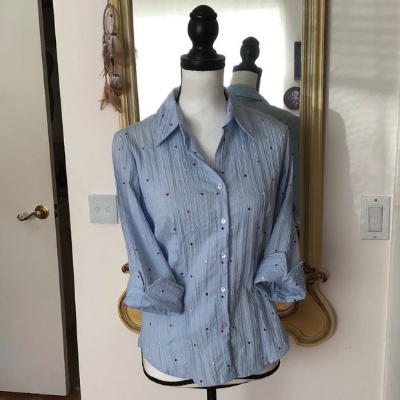 Lemon Grass Studio button down blouse - Picture 5 of 13